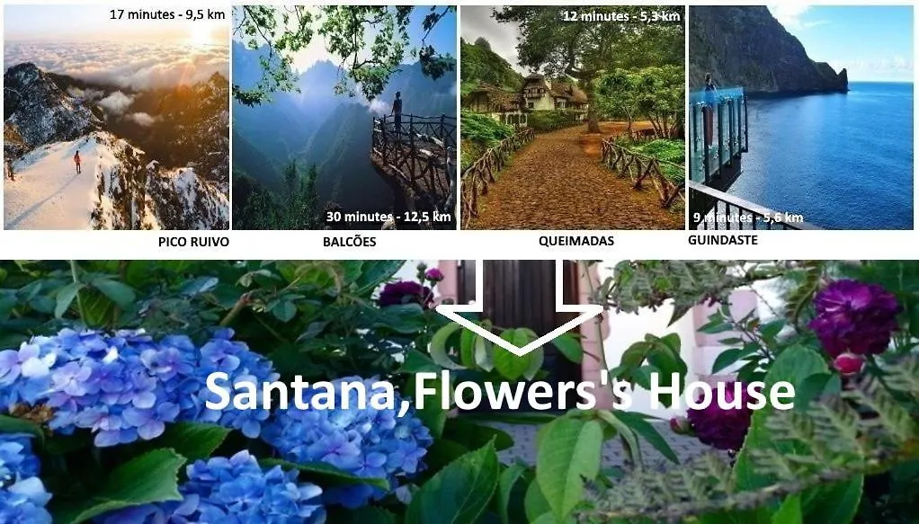 Chalet Santana, Flowers'S House Santana